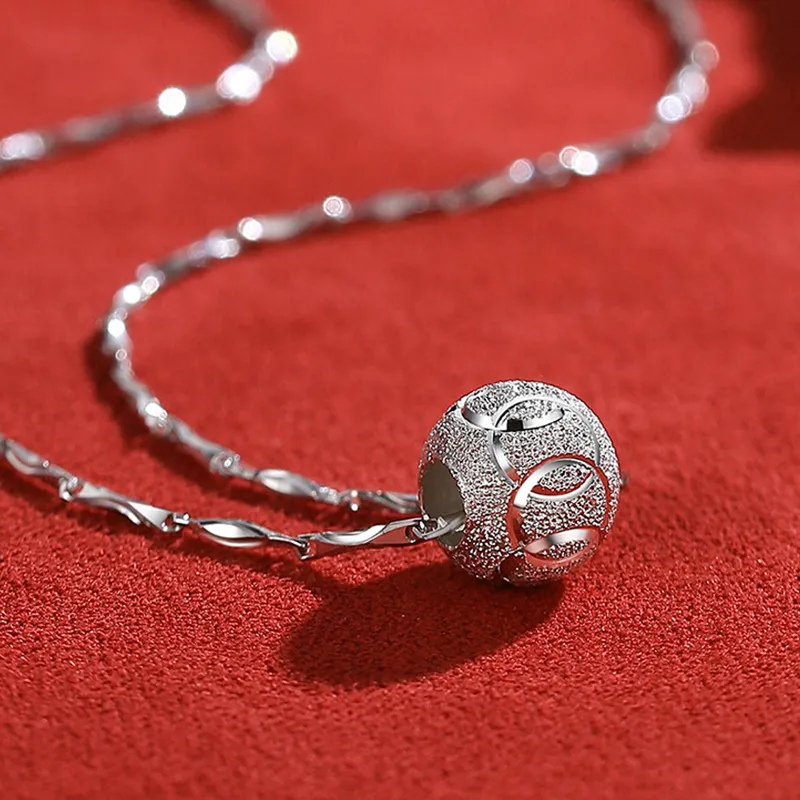 Koran 925 Sterling Silver Necklaces Women's-2
