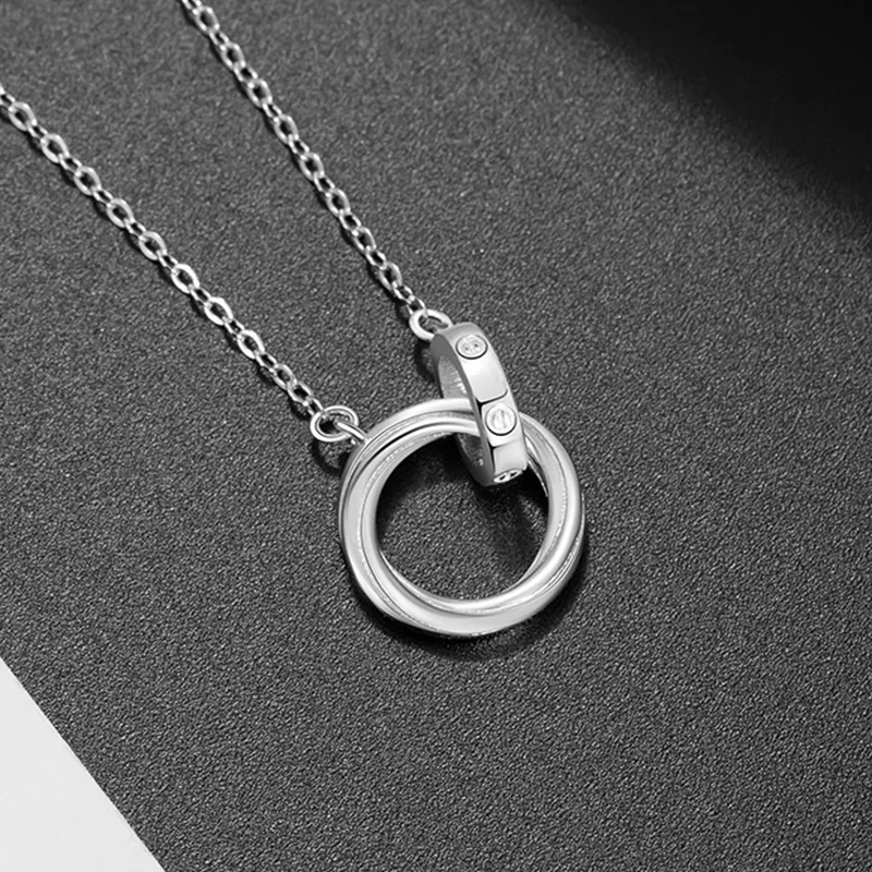 Koran 925 Sterling Silver Necklaces Women's-4