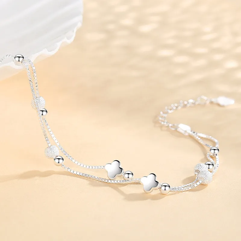 Koran 925 Sterling Silver Bracelets Women's-2