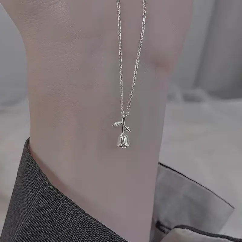 Koran 999 Fine Silver Necklaces Women's-2