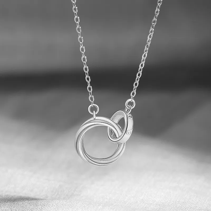 Koran 925 Sterling Silver Necklaces Women's-2