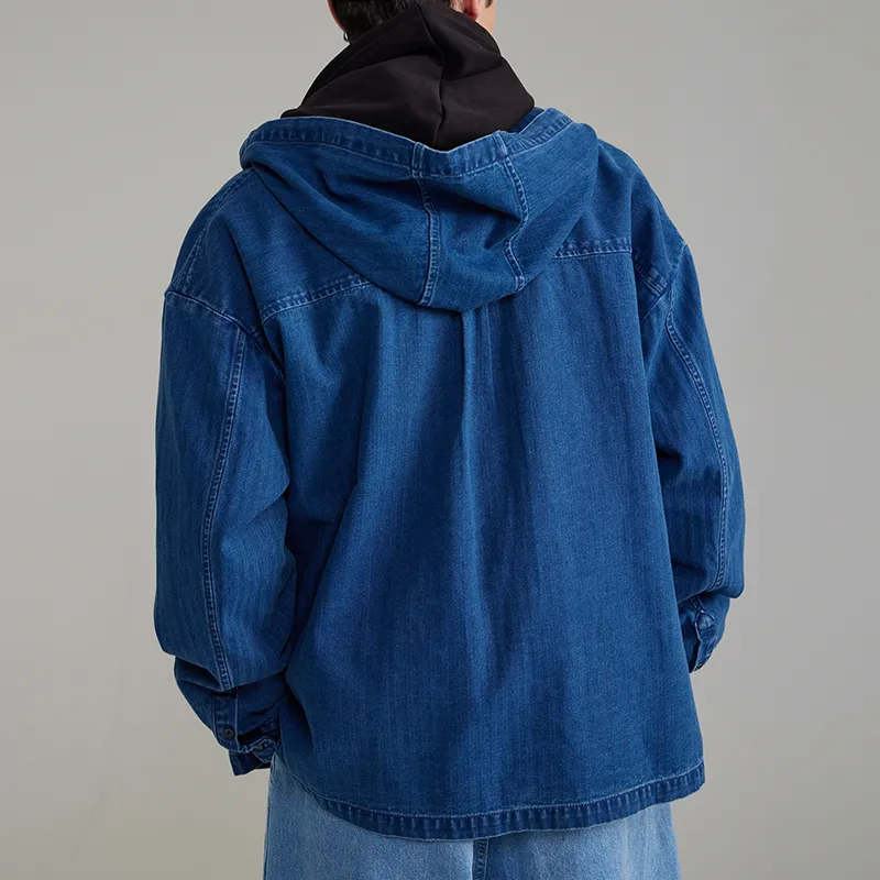 Prth Promethean Denim Jacket Men's Blue-7