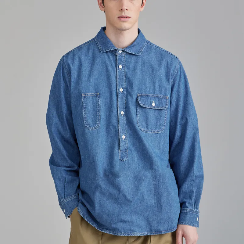 Prth Promethean Shirts Men Medium Blue-3