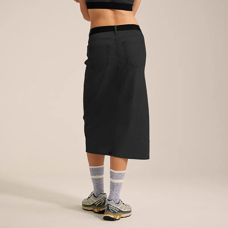 Prth Promethean Denim Long Skirts Women's-9