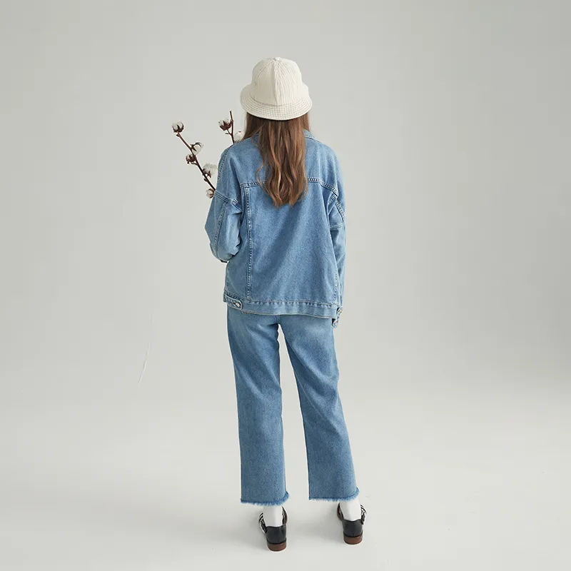 Prth Promethean Denim Jacket Women's Light Blue-3