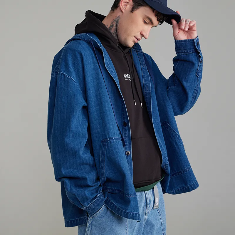 Prth Promethean Denim Jacket Men's Blue-5