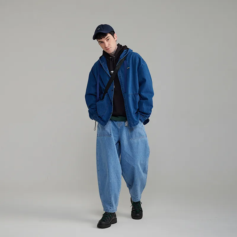 Prth Promethean Denim Jacket Men's Blue-8