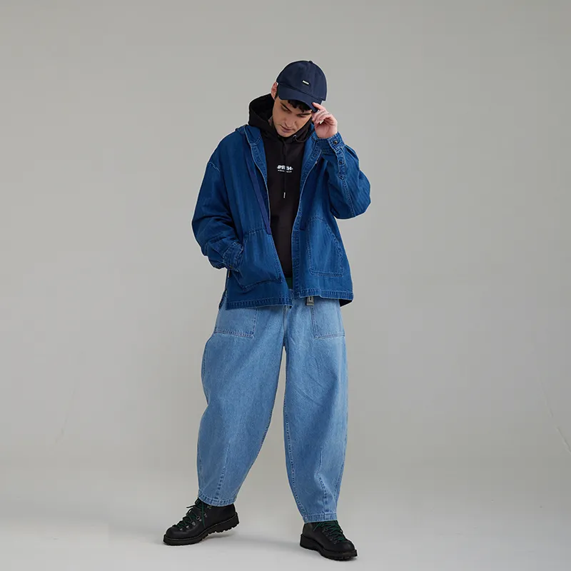 Prth Promethean Denim Jacket Men's Blue-12