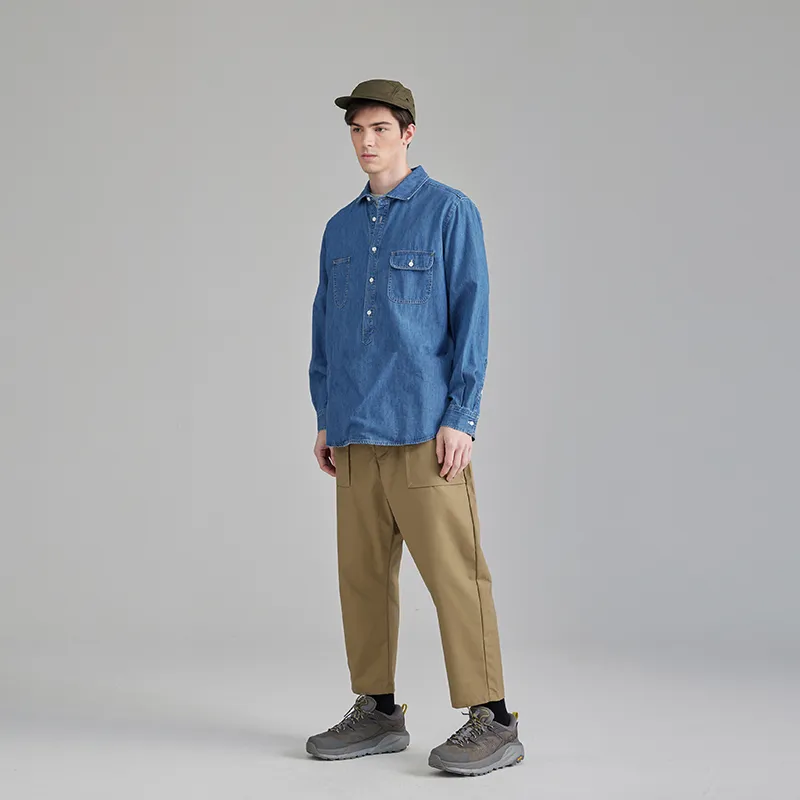 Prth Promethean Shirts Men Medium Blue-6