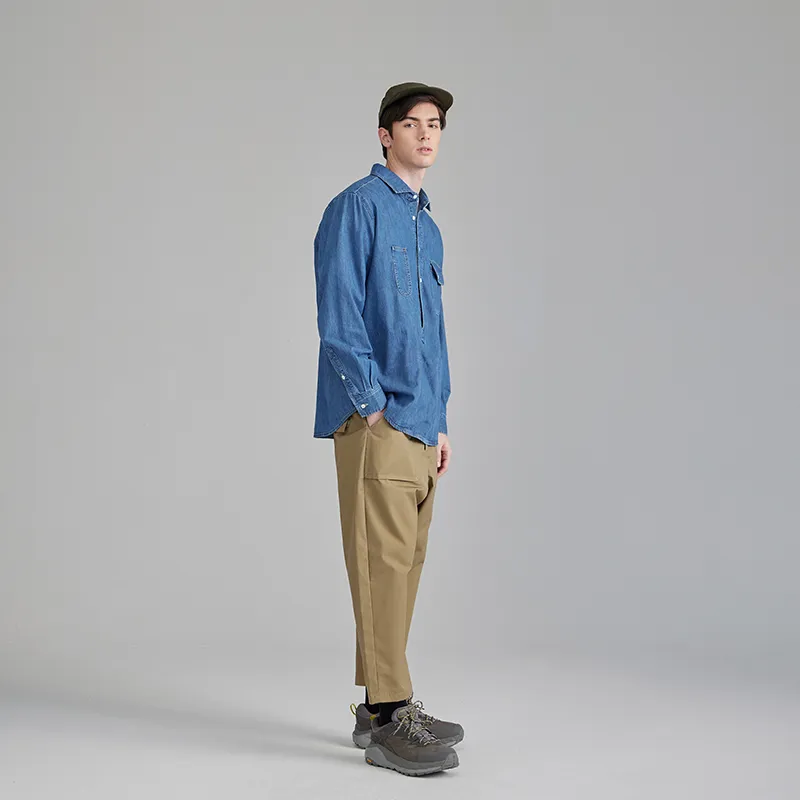 Prth Promethean Shirts Men Medium Blue-9