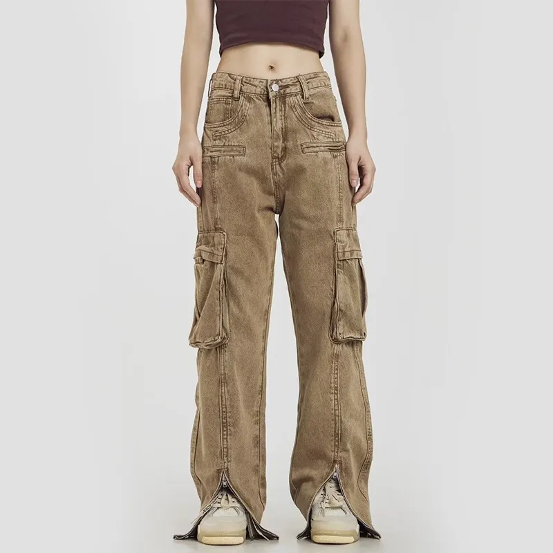 Extreme Turbo Jeans Unisex Khaki-3