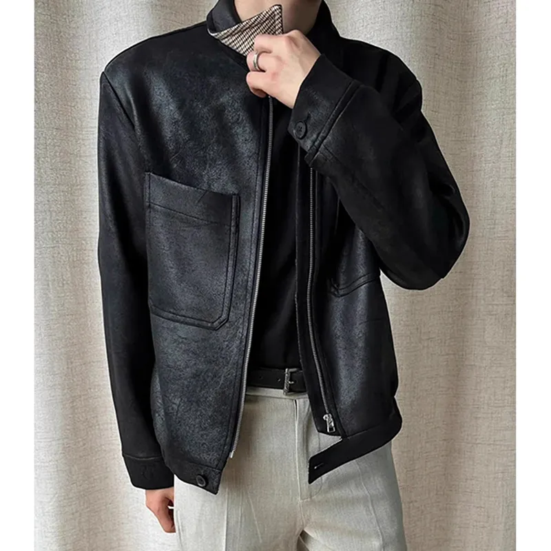 Extreme Turbo Leather Jacket Unisex Black-5
