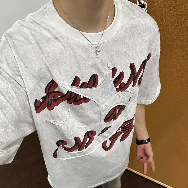 TESTUNG T Shirts Unisex White-3
