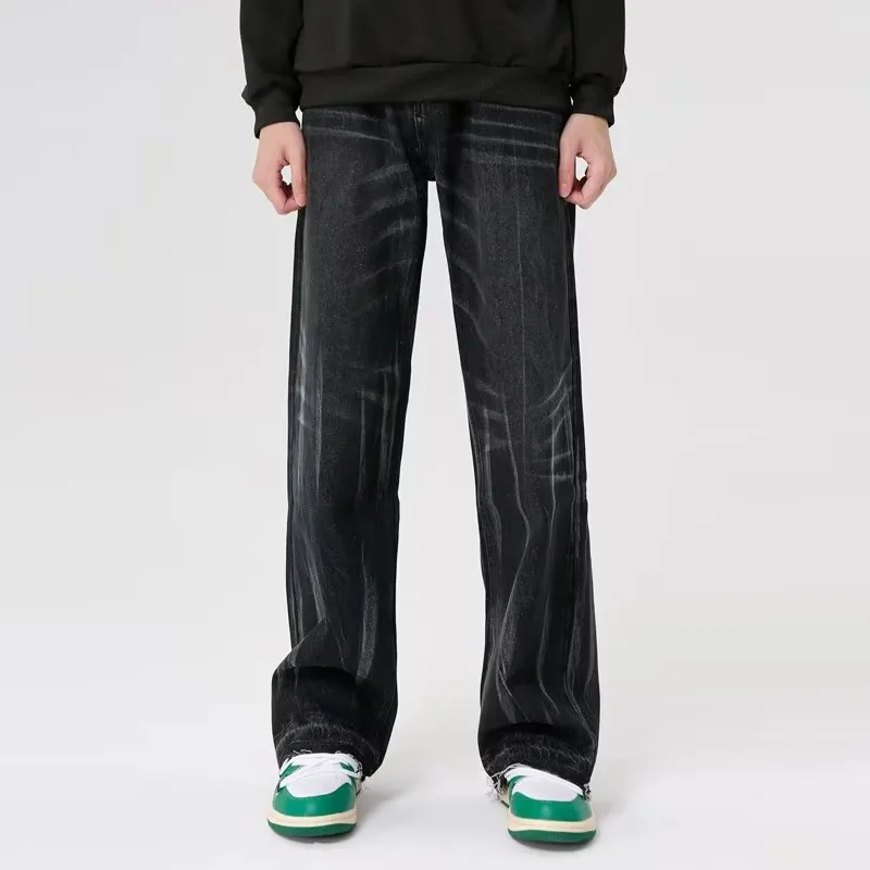 Extreme Turbo Jeans Unisex Black Gray Color-2