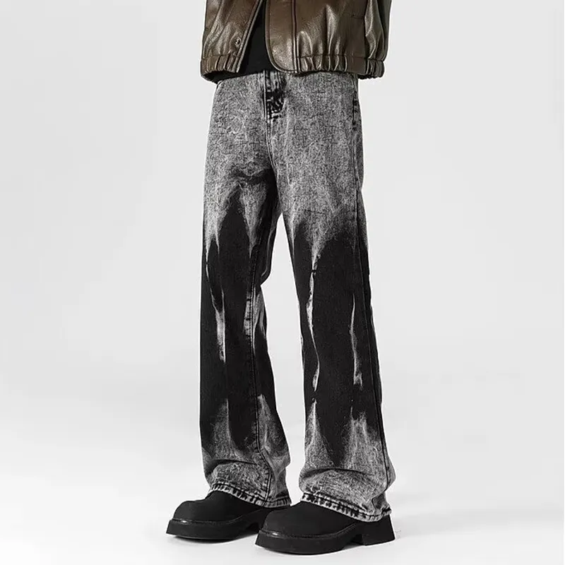 Extreme Turbo Jeans Unisex Gray Black-4