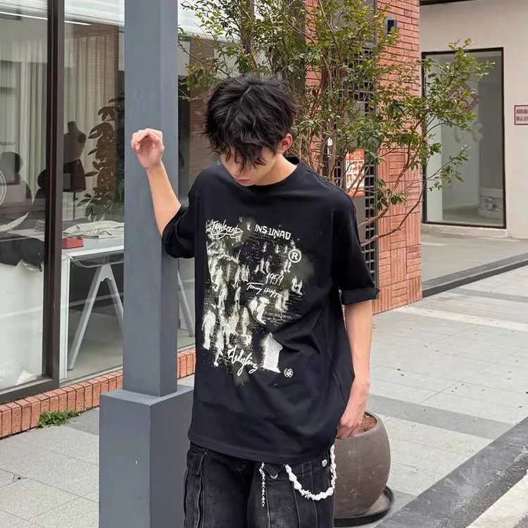PAINT STAIN T-Shirts Unisex-4