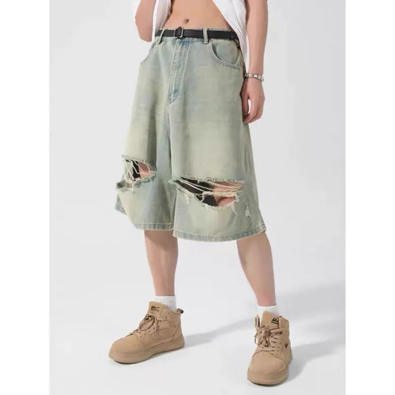 Extreme Turbo Denim Shorts Unisex-8