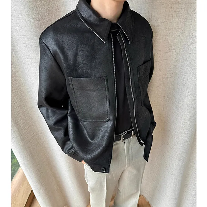Extreme Turbo Leather Jacket Unisex Black-6