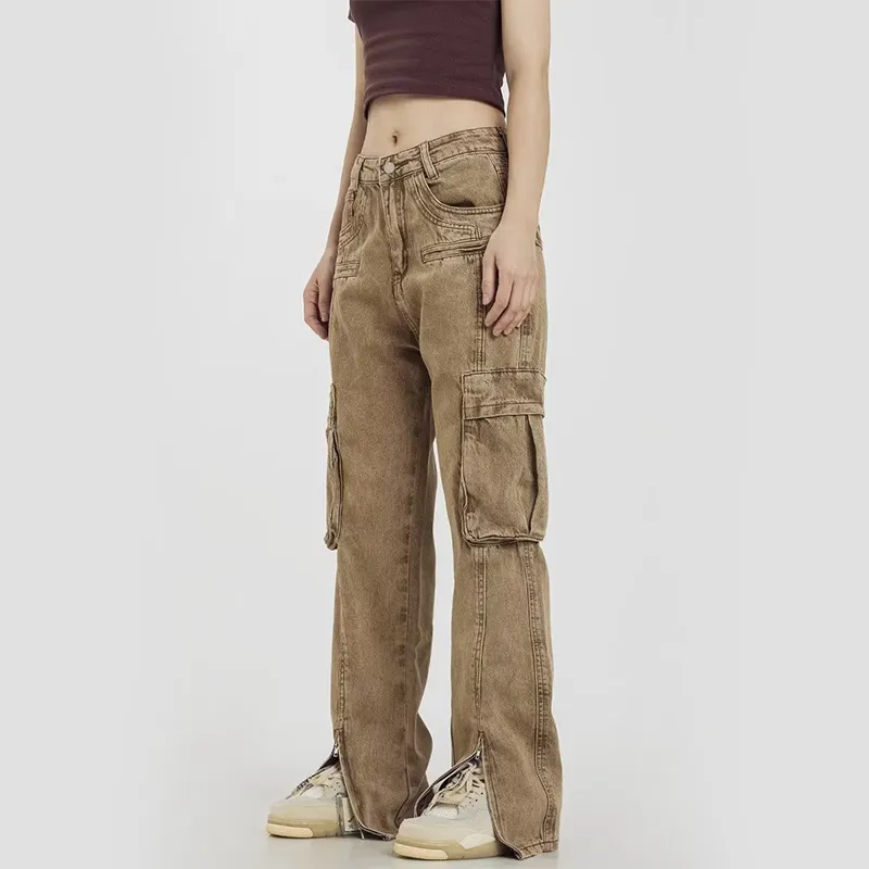 Extreme Turbo Jeans Unisex Khaki-2