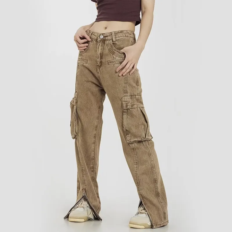 Extreme Turbo Jeans Unisex Khaki-4
