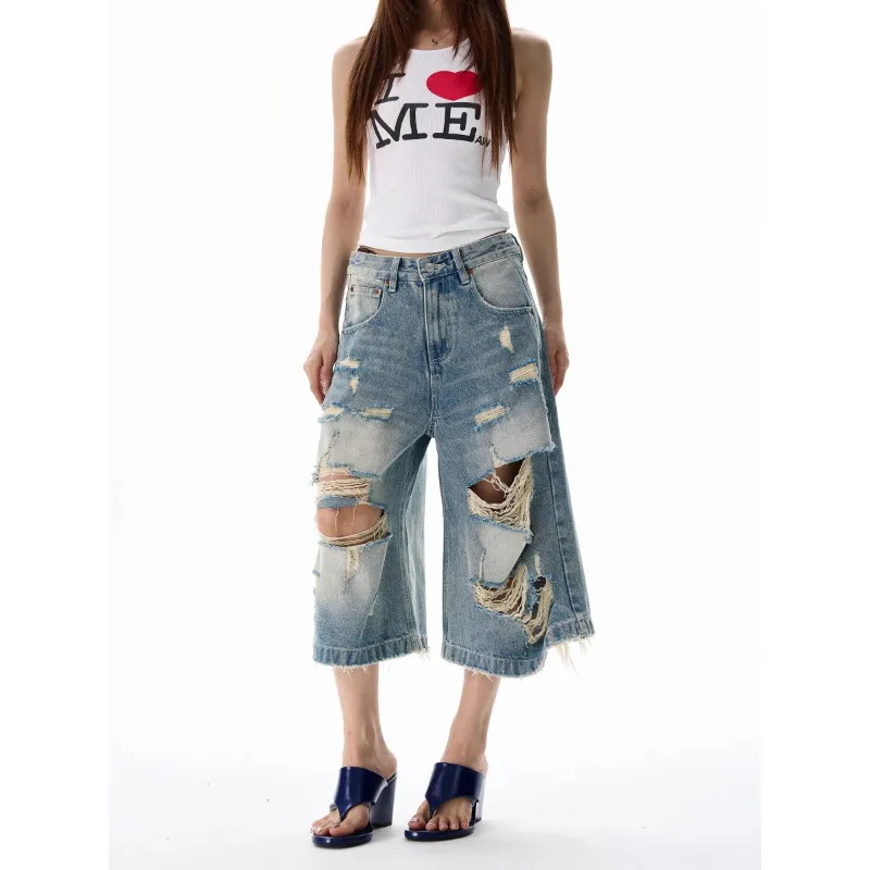 Extreme Turbo Denim Shorts Unisex-4