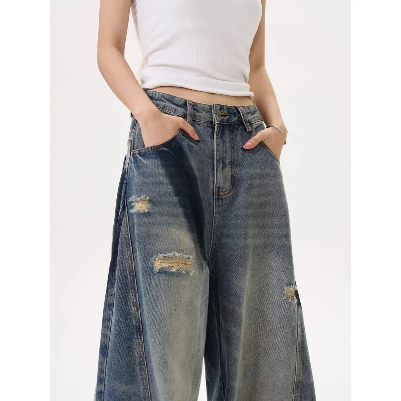 Extreme turbo Jeans Unisex Vintage Blue-3