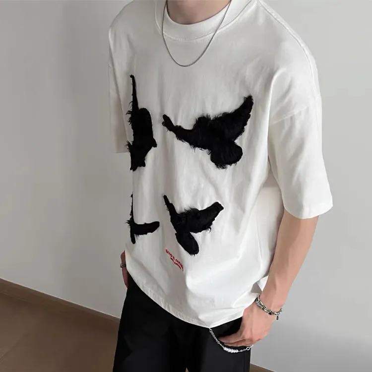 PAINT STAIN Classic Minimalist Style T Shirt Unisex-36