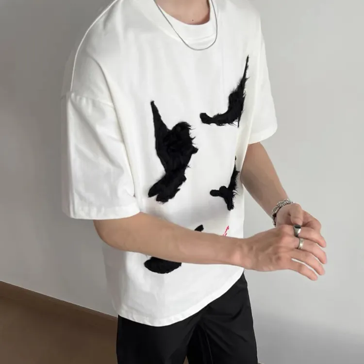 PAINT STAIN Classic Minimalist Style T Shirt Unisex-35