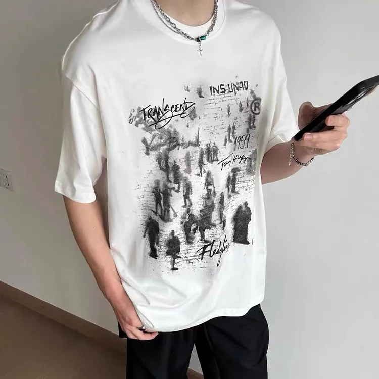 PAINT STAIN T-Shirts Unisex-8