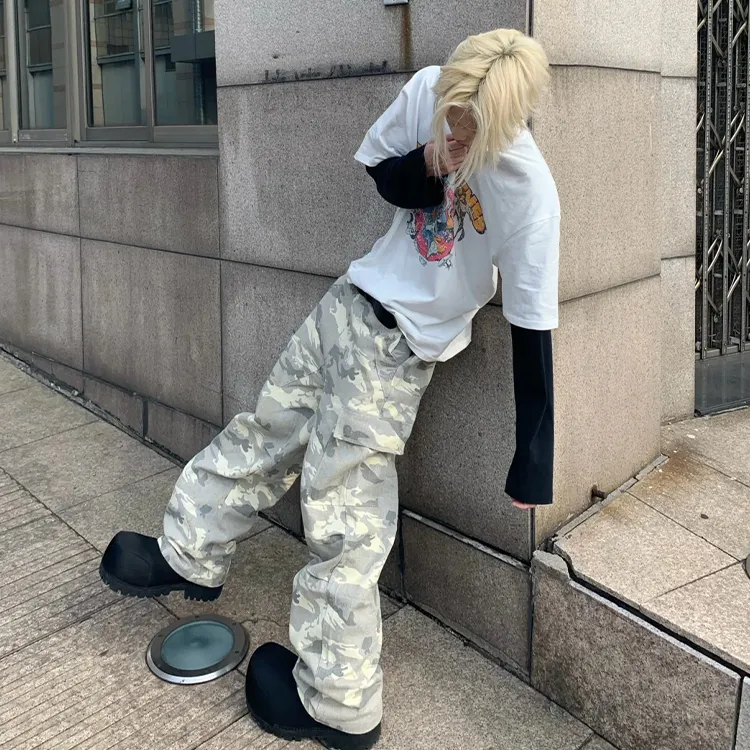 Extreme turbo Jeans Unisex Camouflage-2