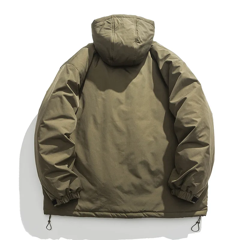 Extreme Turbo Puffer Jacket Unisex Army Green-1