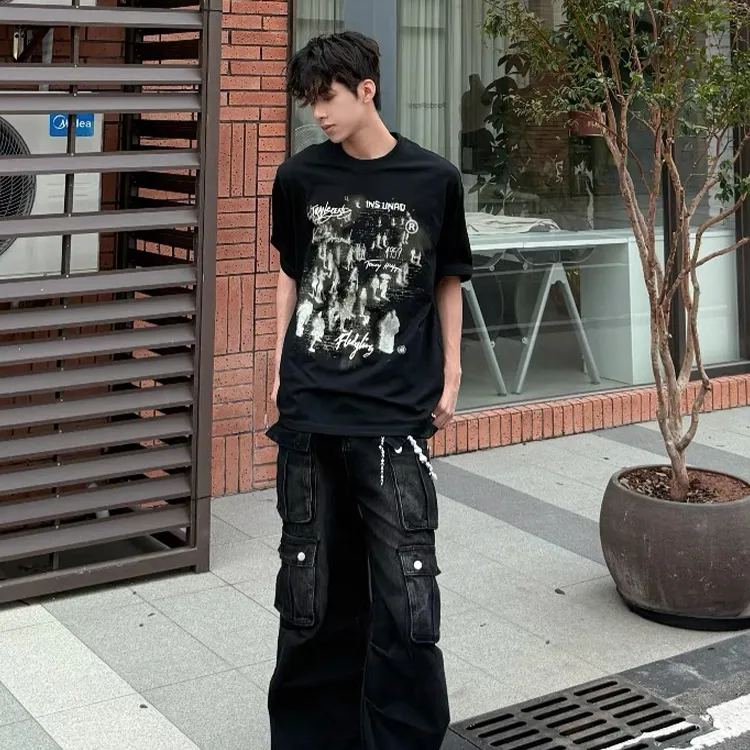 PAINT STAIN T-Shirts Unisex-3