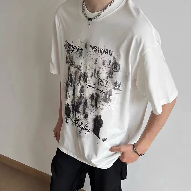 PAINT STAIN T-Shirts Unisex-9