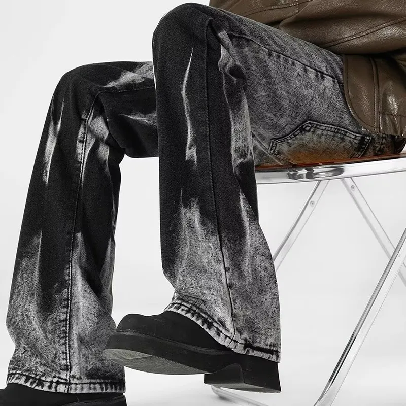 Extreme Turbo Jeans Unisex Gray Black-6