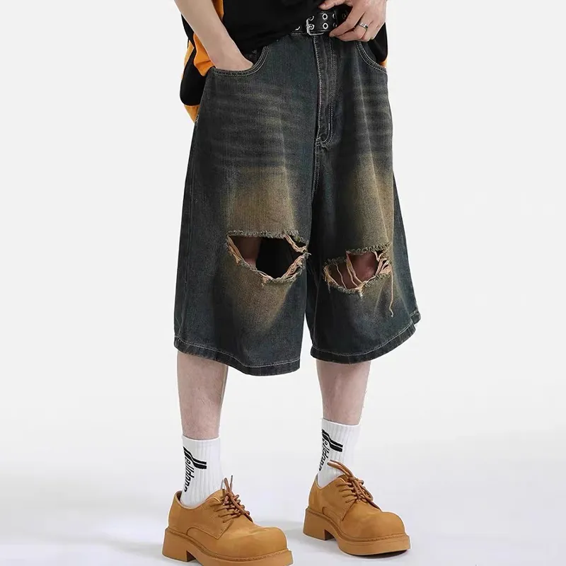 Extreme Turbo Denim Shorts Unisex-4