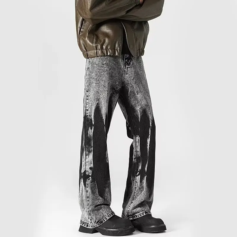 Extreme Turbo Jeans Unisex Gray Black-3