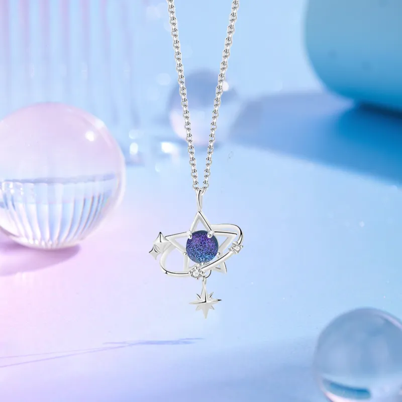 C&C 925 Sterling Silver Necklaces Women's-4