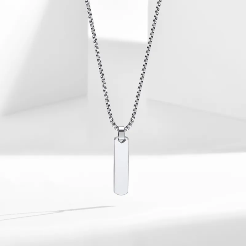 C&C Titanium Steel Necklaces Unisex-4