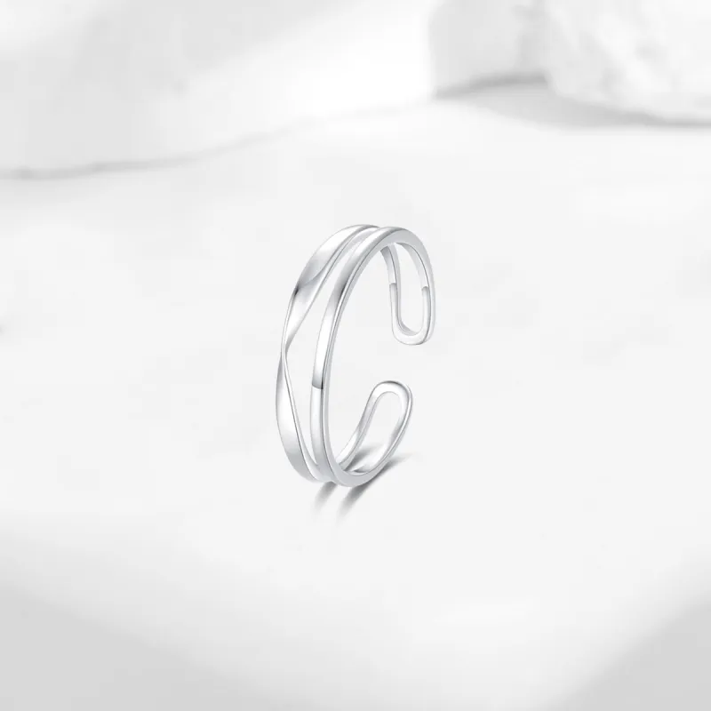 C&C S925 Silver Rings Women's Silver-4