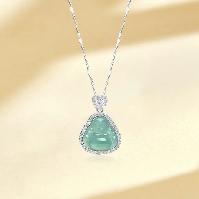 Yuanyanghuangjin Ice Glutinous Necklaces Women's-1