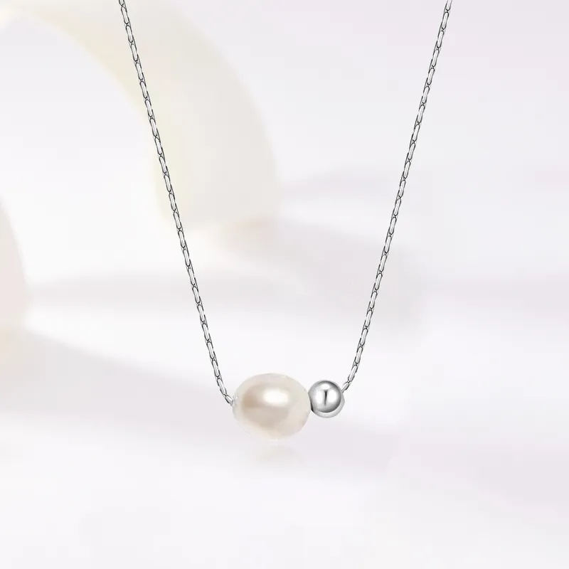 Yuanyanghuangjin Pearl Necklaces Women's-3