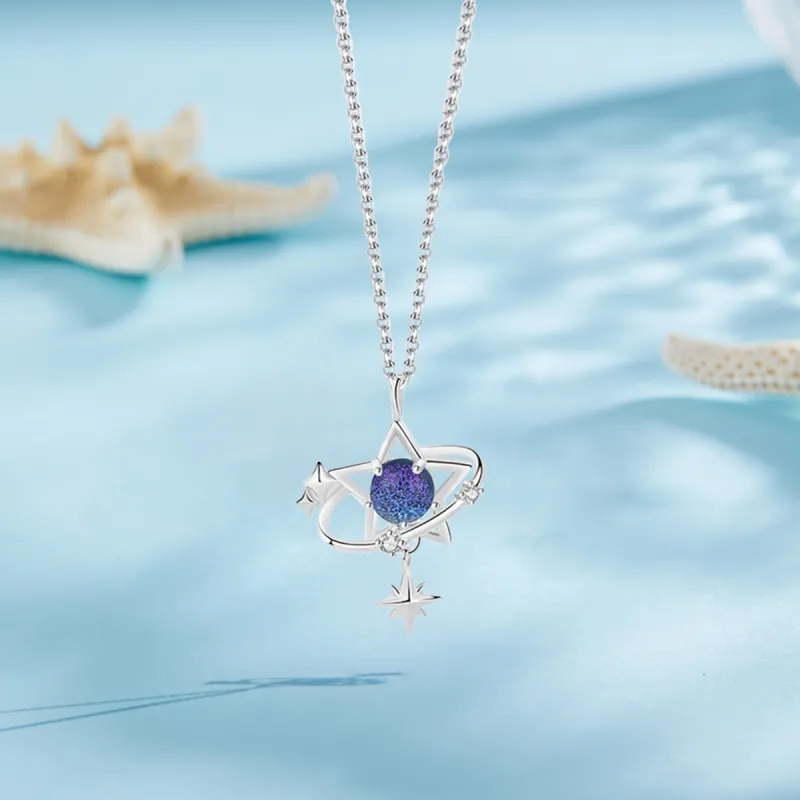 C&C 925 Sterling Silver Necklaces Women's-5