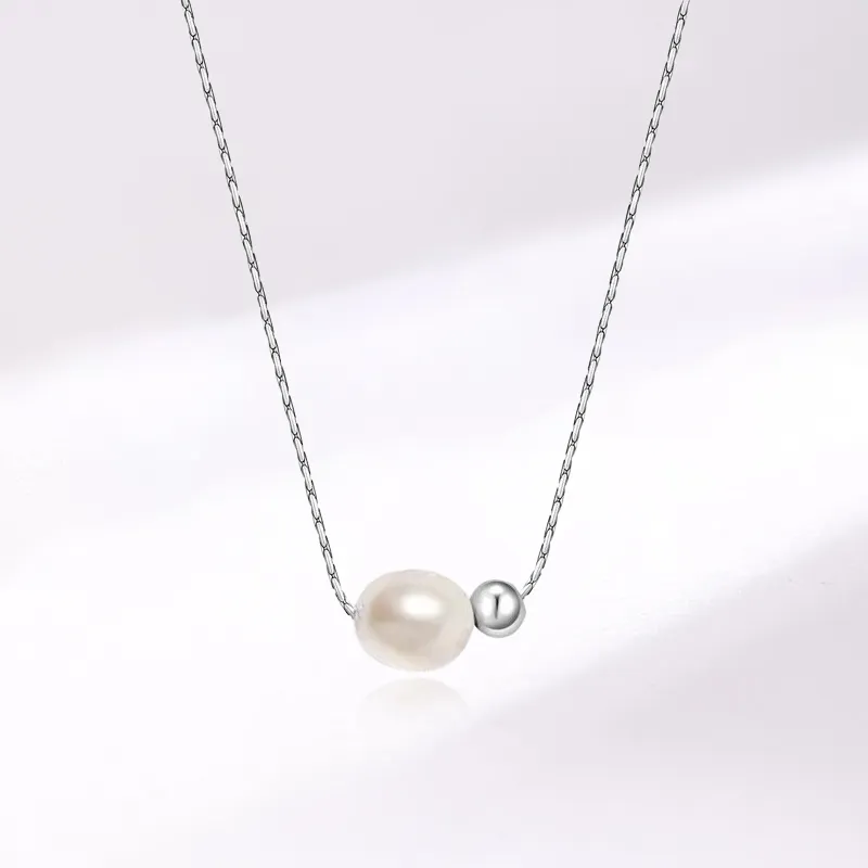 Yuanyanghuangjin Pearl Necklaces Women's-2