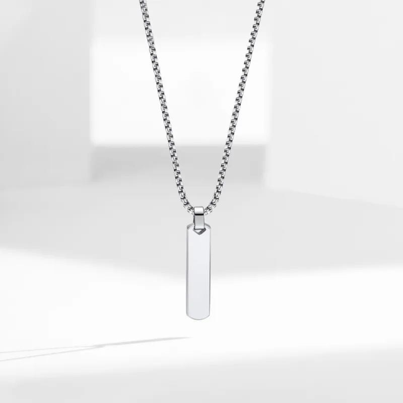 C&C Titanium Steel Necklaces Unisex-5