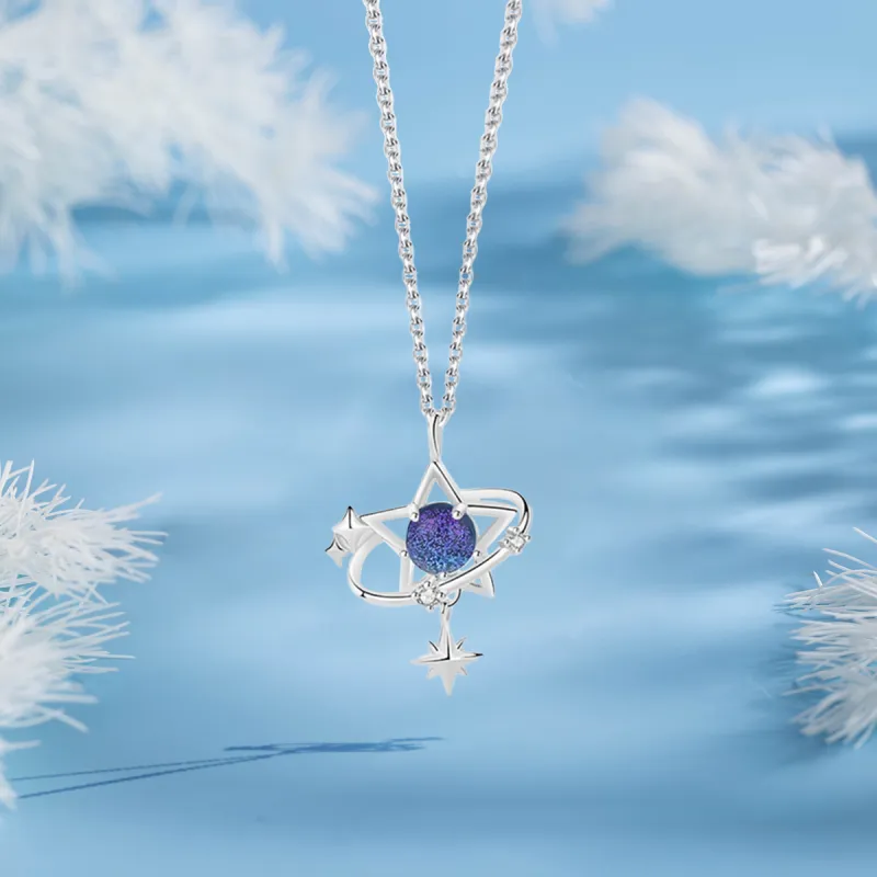 C&C 925 Sterling Silver Necklaces Women's-2