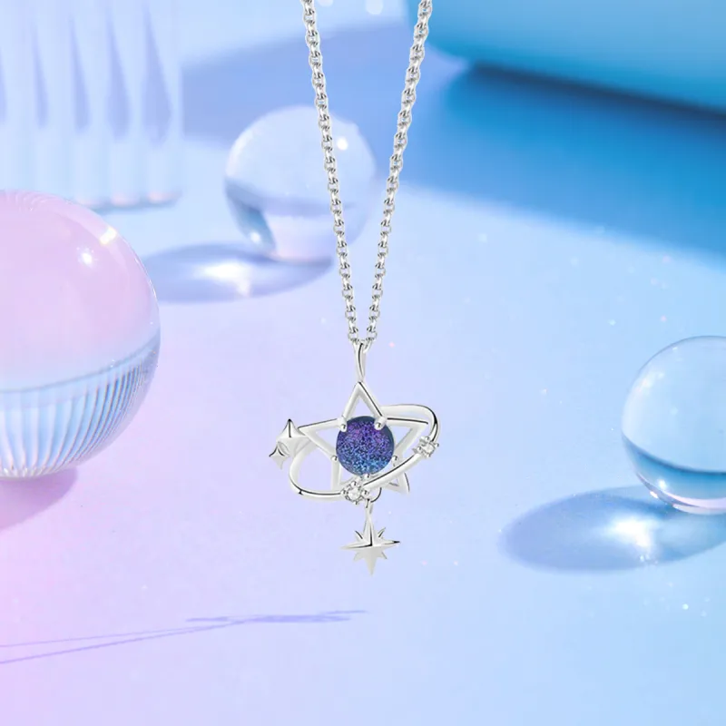C&C 925 Sterling Silver Necklaces Women's-3
