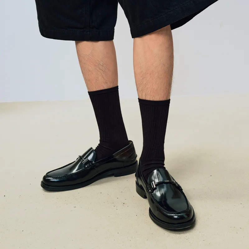 PEDRO Dress Shoes Men Low Top Black/Dark Blue-9