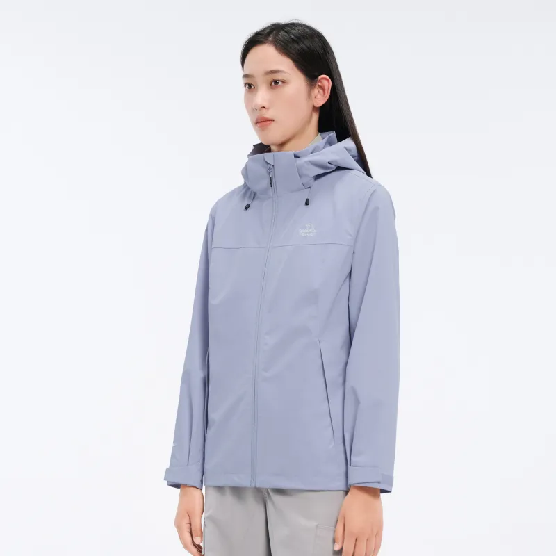 PELLIOT Water Resistant Windproof Breathable Wear Resistant Rainproof Windbreaker Jacket Women's-17