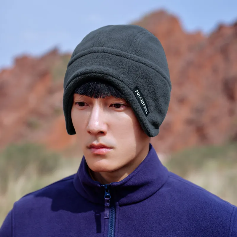 PELLIOT Polyester Fleece Hat Unisex-12