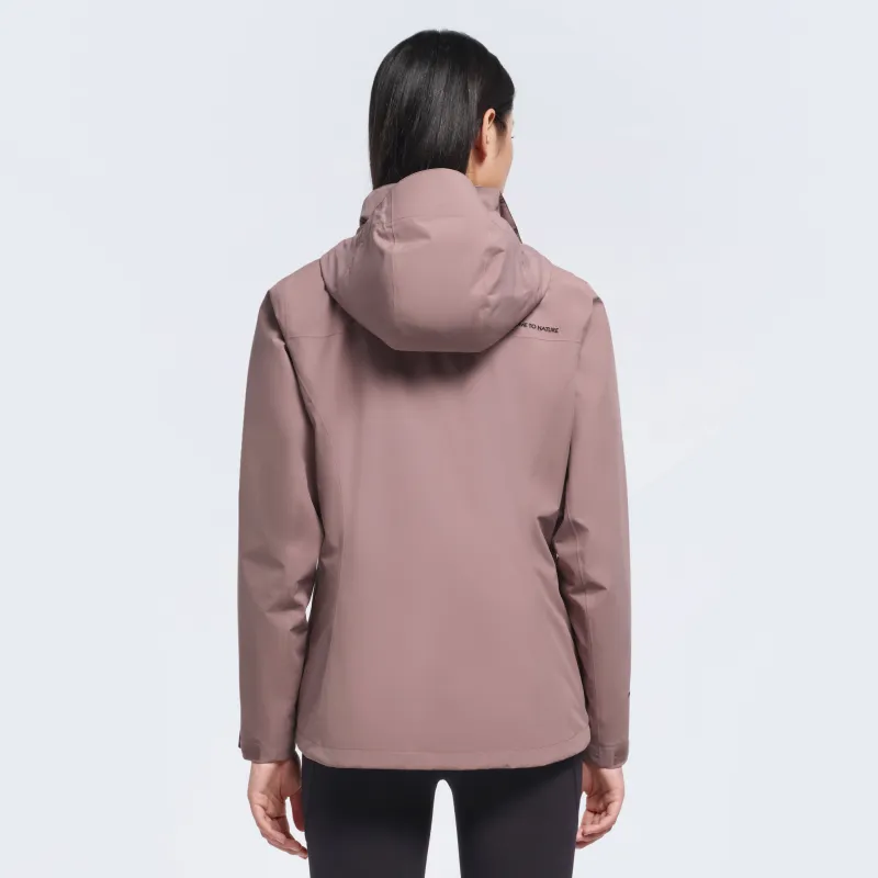 PELLIOT City Outdoor Collection Water Resistant Windproof Wear Resistant Warm Windbreaker Jacket Women's-18